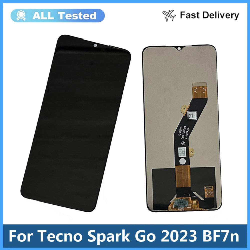 LCD Screen and Digitizer Full Assembly For Tecno Spark Go 2023 BF7n