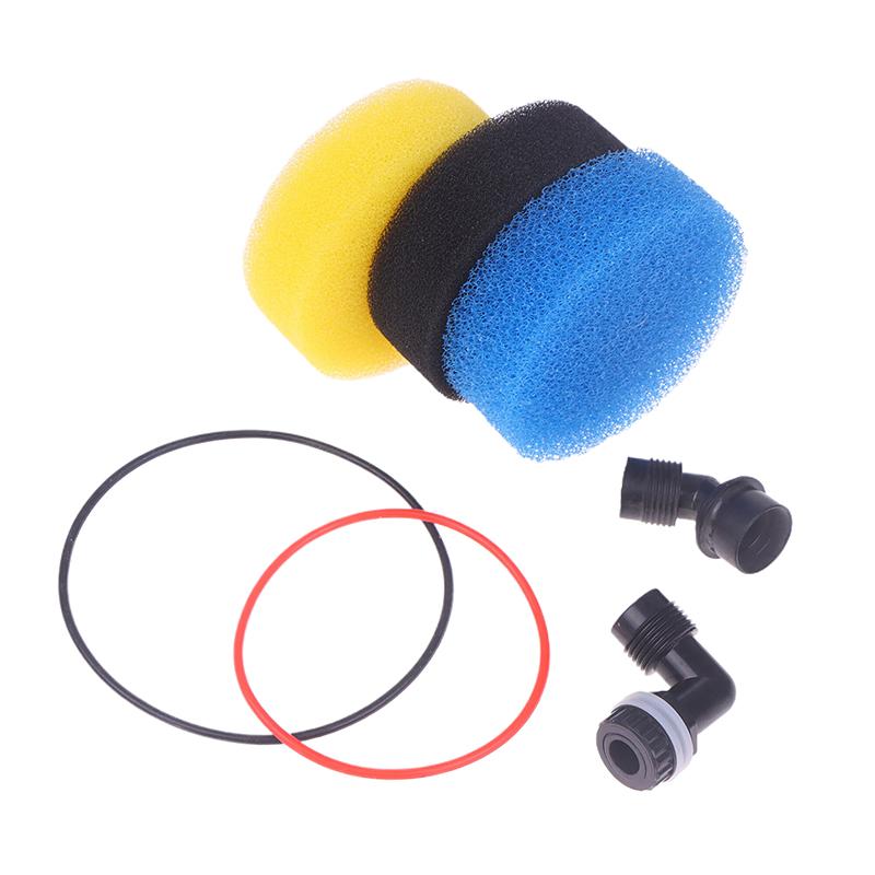 Reservedel Innløp Utløpsrør Holder Filtersvamp O-ring Tilbehør For Akvarium Eksternt Filter Hw603B 603B Hw602B 602B