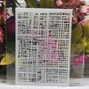A5 21cm Rete a Maglia Stencil a Strati Pittura Scrapbooking Colorazione Goffratura Album Modello Decorativo