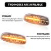 2pcs Dynamic LED Turn Signal Lamp For Subaru Impreza 1993-2001 Amber Turn Signal Lights DC12V T10-Plug OEM#:84401FA050 84401FA04
