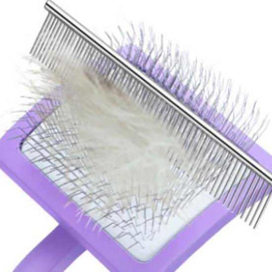 1 Set Slicker Brush for Poodles Dog Grooming Brush with Extra Long Pins Pet Brush And Comb Remove Tangles Knots for Goldendoodles Labradoodles