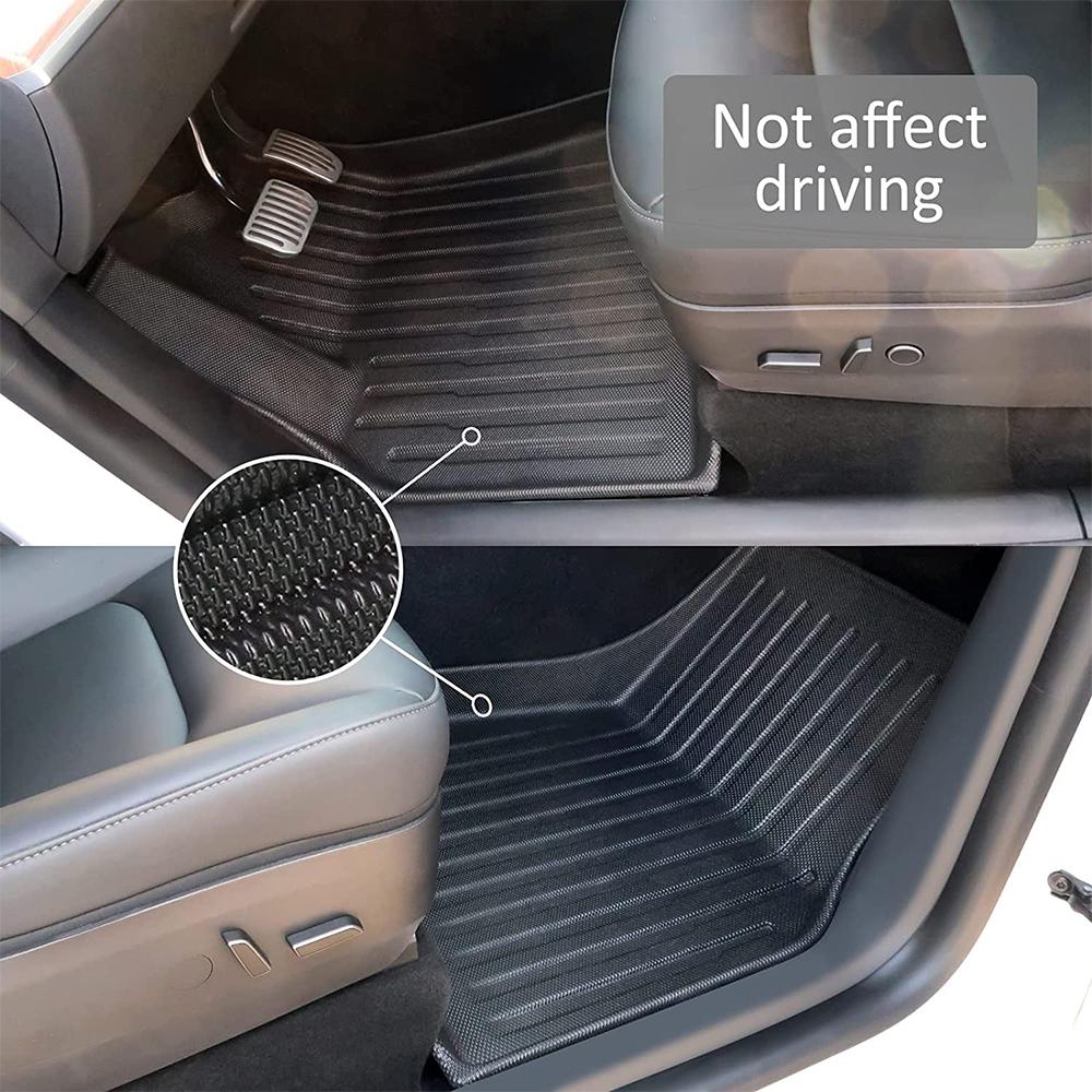 For Tesla Model Y 7 Seater and Model Y 5 Seat All Weather TPE Waterproof Anti-Slip Floor Mat Cargo Liner 2020-2023 Accessories