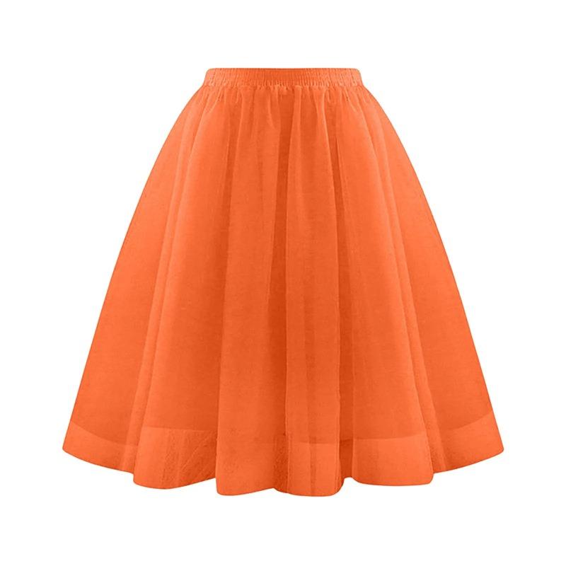 Tutu Skirt  Women Skirt Retro Party Tulle Ballet Rockabilly Petticoat Underskirt Dance Dress Cosplay Mesh Skirt