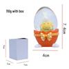 Easter Cute Glass & Resin Bunny Egg Ornaments for Window & Courtyard Decor