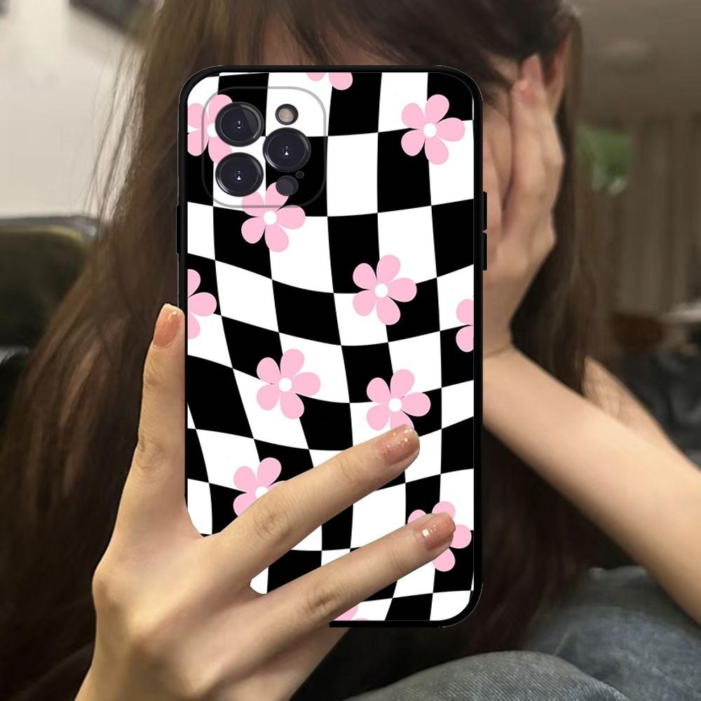 Daisy Flowers Phone Case For IPhone 16 15 14 11 12 13 Mini Pro XS Max Cover 6 7 8 Plus X Funda Shell