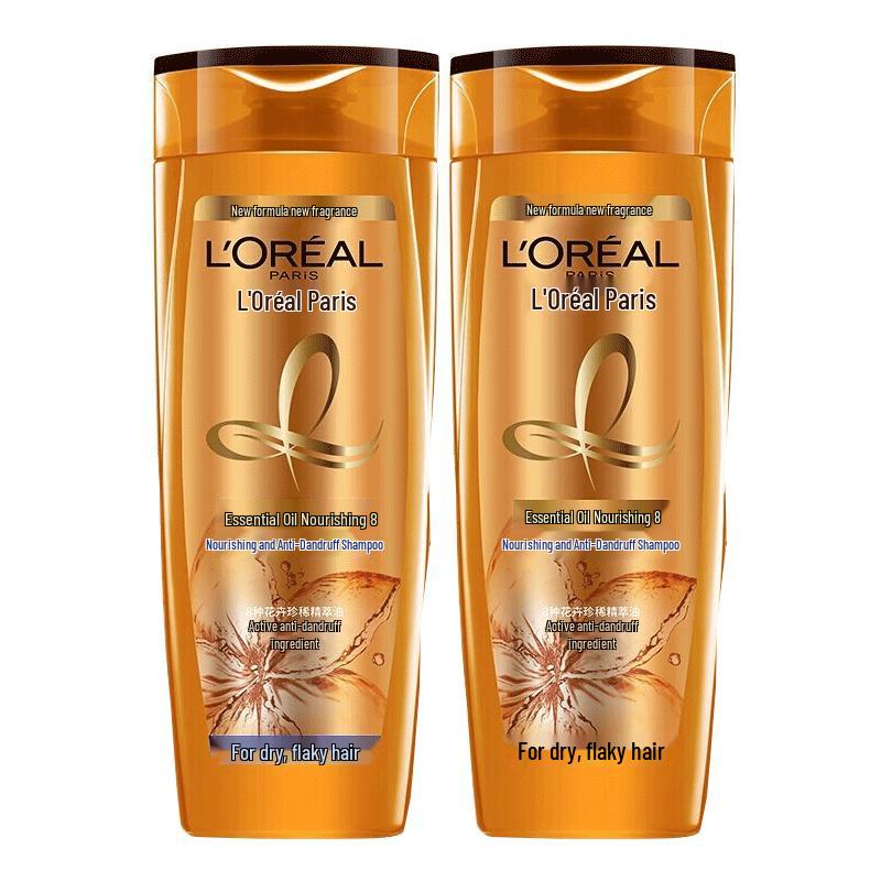 

Шампунь против перхоти и питательный шампунь L Oréal, двойная упаковка