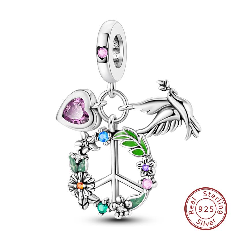 Copper Craft Parrot Elegant Hummingbird Owl Birds Stylish Design Beads 3Mm Handmade Fine Jewellery Gifts Making