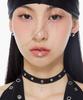 Nimbus Shine Cross Punching Lace Choker