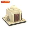 MOC Creative The Tatooine Desert architecture Building Blocks Kit City Street House Bricks Model Toy for Kids Christmas Gifts