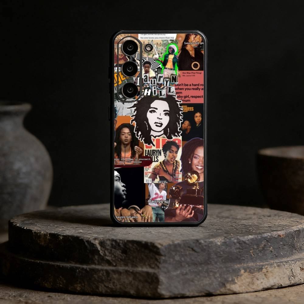 Singer L-Lauryn Hill Phone Case For Samsung Galaxy A13,21s,22,31,32,52,53,71,72,73,Soft Black Cover