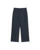 THEMUSEUMVISITOR Check Panel Chino Pants (Navy)
