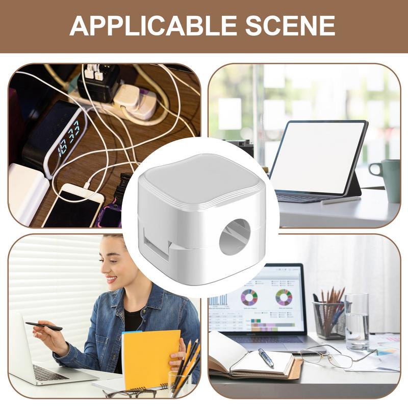Magnetic Cable Manager Adhesive Wire Holder Keeper Organizer For Home Workplace Under Desk Cable Cord Management