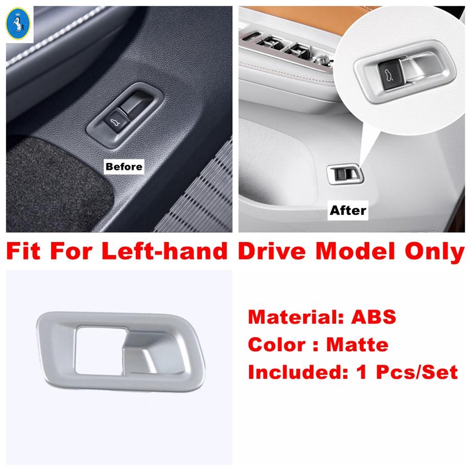 Car Steering Wheel / Window Lift / Gear Shift Box Decor Panel Cover Trim ABS Accessories For VW Atlas / Teramont Matte
