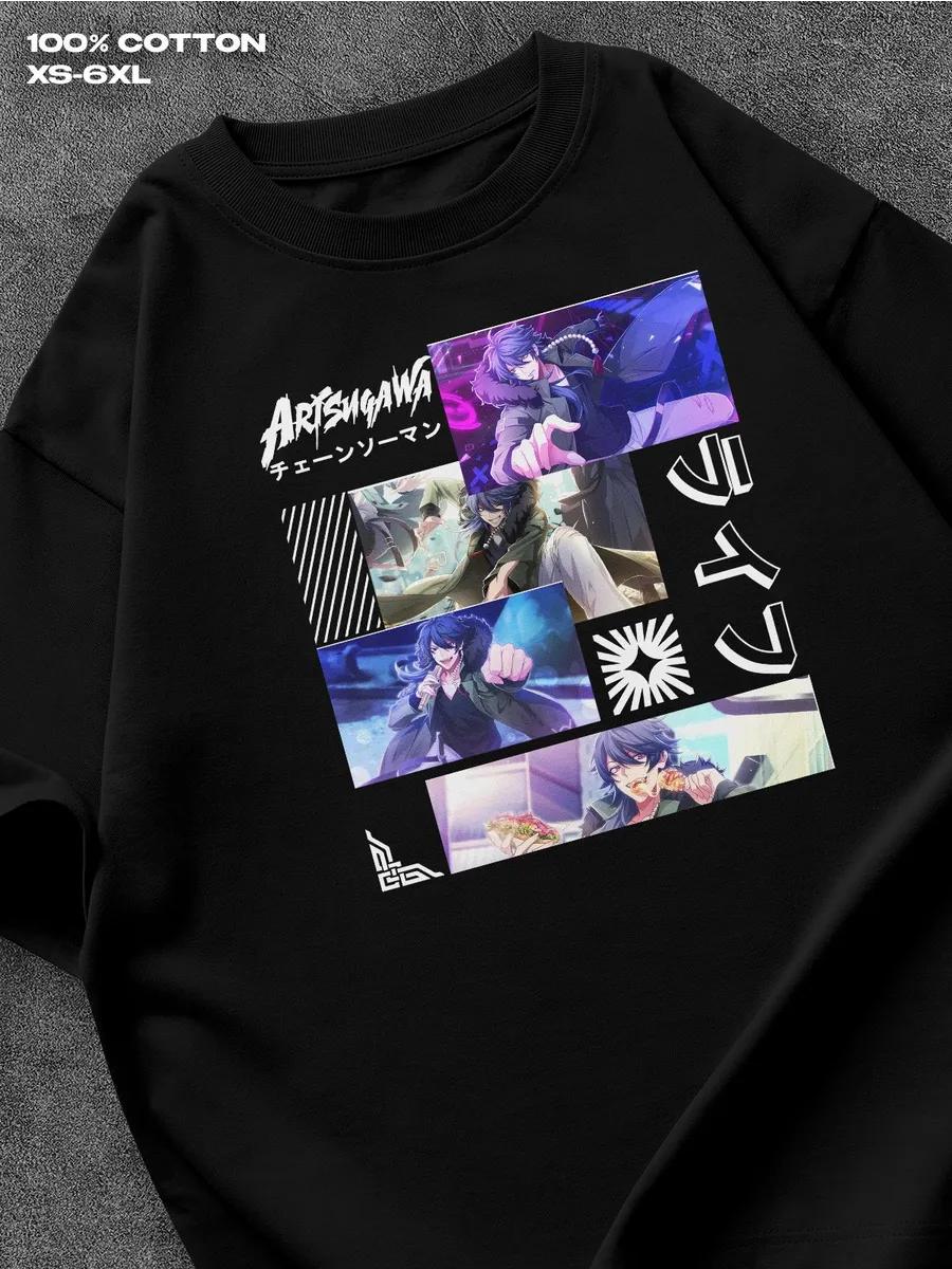 

Dice Arisugawa Hypnosis black T‑shirt Mens Tshirt Womens Tshirts with Letters Print Short Sleeves T-Shirt Casual Street Tee Shirt Top S