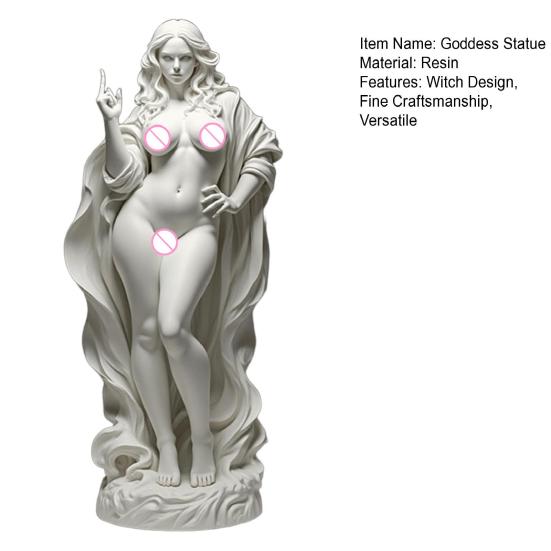 Witch Goddess Statue Witch Ornament with Attitude Easy To Display