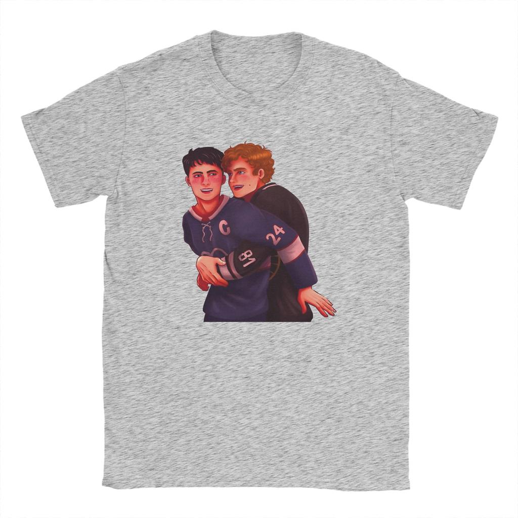 Harajuku T-Shirt Strand Erhitzte Rivalität Trendige T-Shirts Baumwoll-T-Shirt für Männer Y2K Retro Große Größen Kurzarm Kleidung