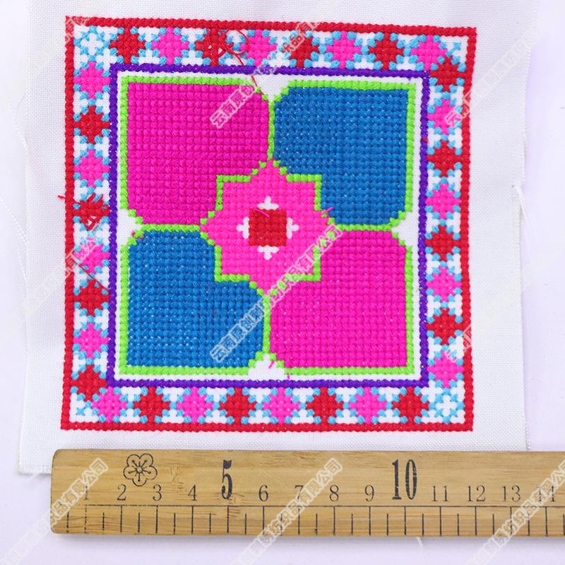 Yunnan Miao Yi Cross-Stitch Embroidered Clothing Accessories