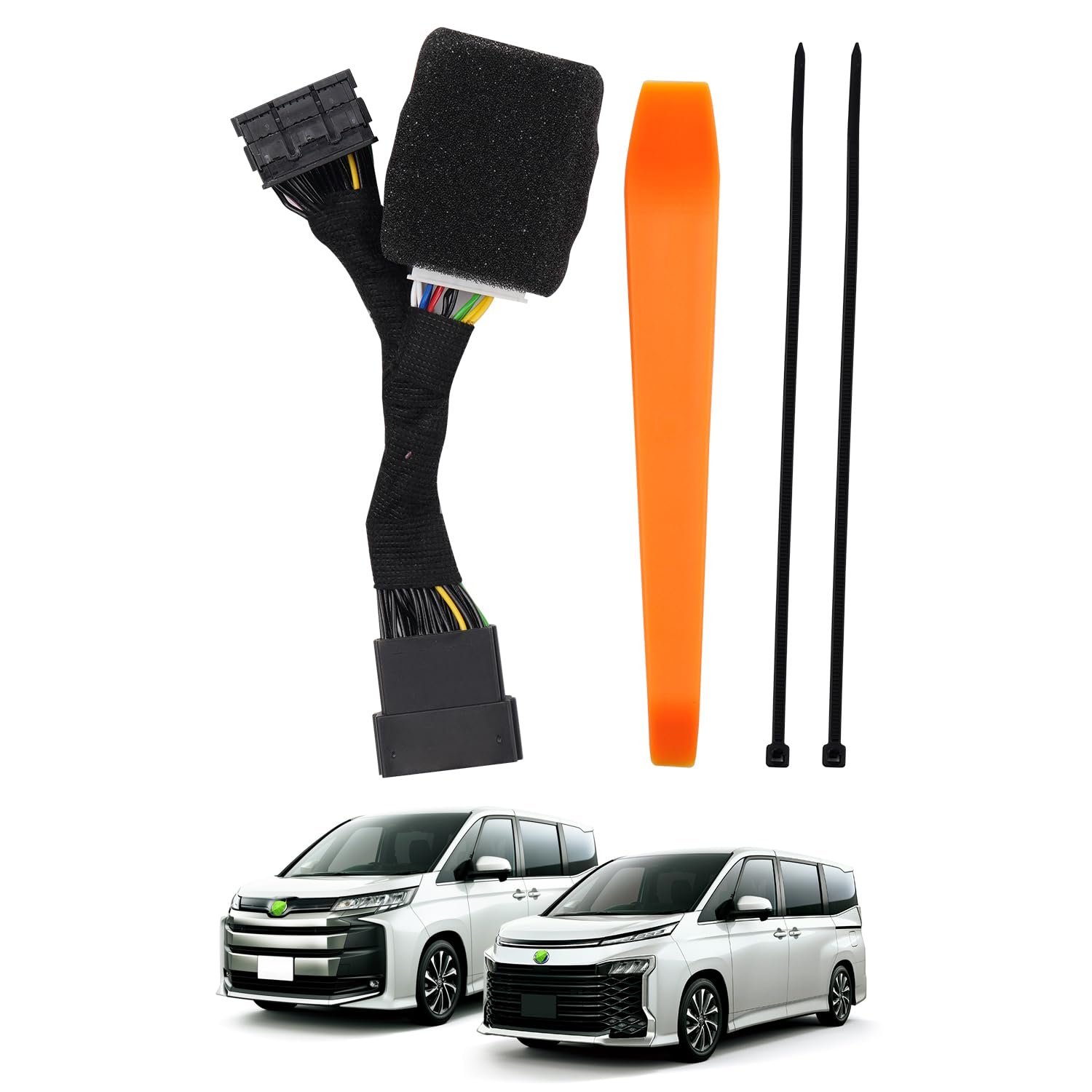 

Virauto Harness Kit for Toyota Door Auto Window and Turn Signals Easy Custom Includes Instructions and Installation [13-Function] Multi-Function