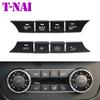 8PCS  W166 W292 W463 Dashboard Air Conditioner Wind Volume Heater Climate Control Button For Mercedes Benz ML GL GLE GLS G Class