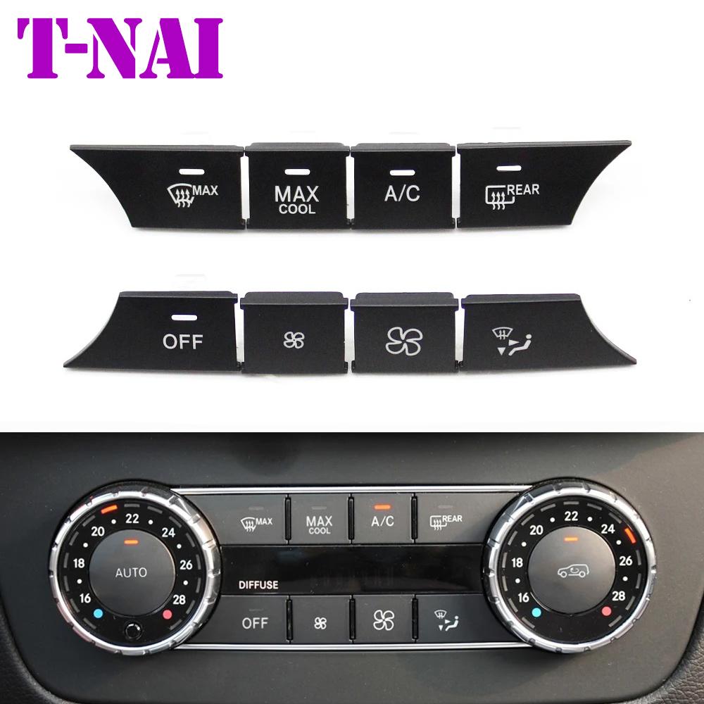 8PCS W166 W292 W463 Dashboard Air Conditioner Wind Volume Heater Climate Control Button For Mercedes Benz ML GL GLE GLS G Class