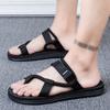 Erkek Sandalet Çift Modeli Rahat Terlik Trend Düz Sandalet Aşınmaya dayanıklı Flip Flop Rahat plaj ayakkabısı Moda Yaz