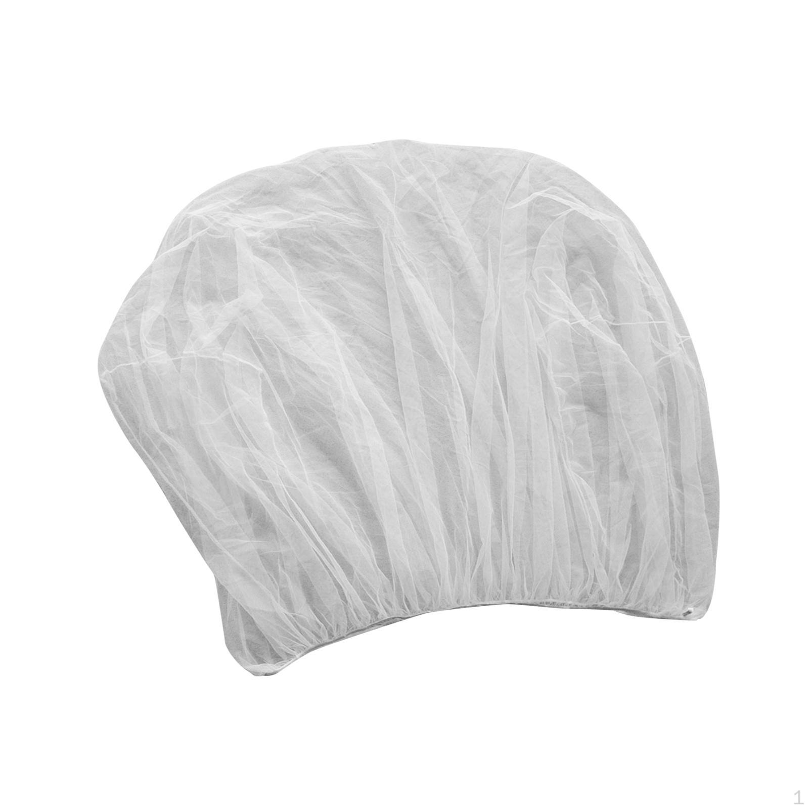 Балдахин для кроватки - Легкая сетчатая накидка для безопасного сна 70x160x60cm White