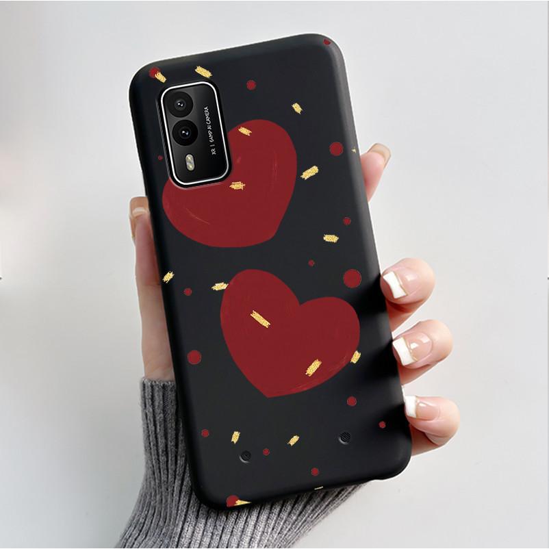 Printed Phone Case For Nokia XR21 Coque Capa Soft Silicone Black Shell Cover Cute Flower Cartoon Casing Fundas