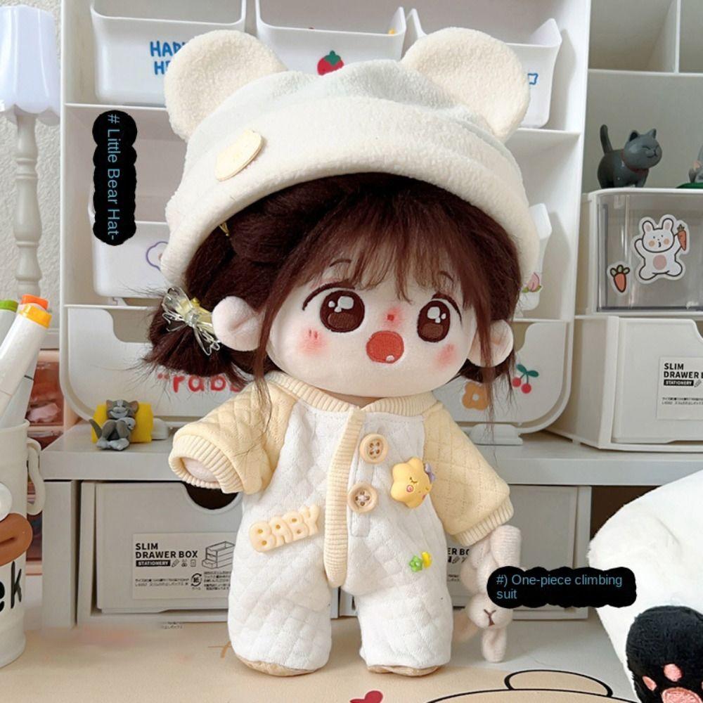 Fashion 20cm Cotton Doll Clothes Dressing Game DIY Doll's Accessories Trendy Replacement Outfit
