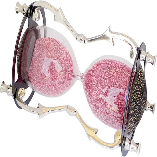 Maritime Sand Timer Vintage Hourglass  Antique Finish Handmade Table Top for Nautical Home Decor