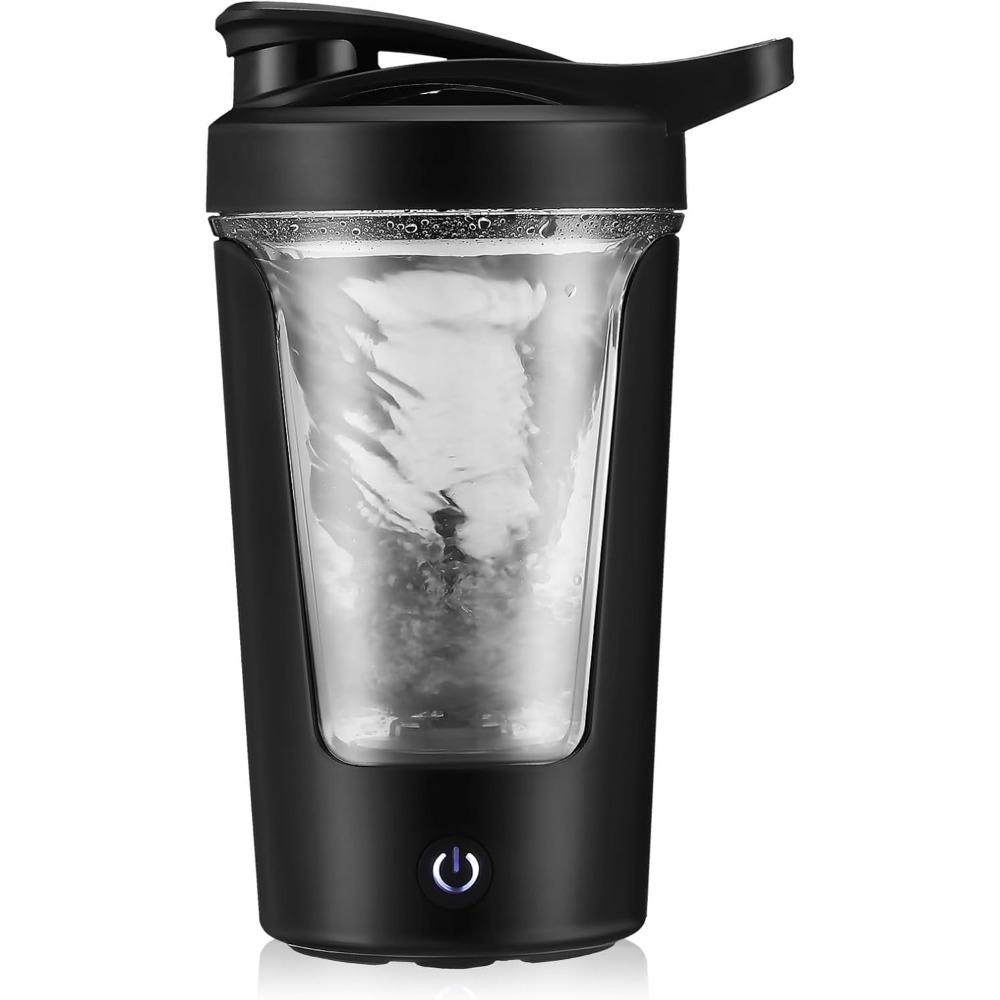 Electric Shaker Cup Rechargeable Automatic Mixing Coffee Mug Portable Self Stirring Cup for Protein Shakes Soy Milk 6.69X4.33X3.54In