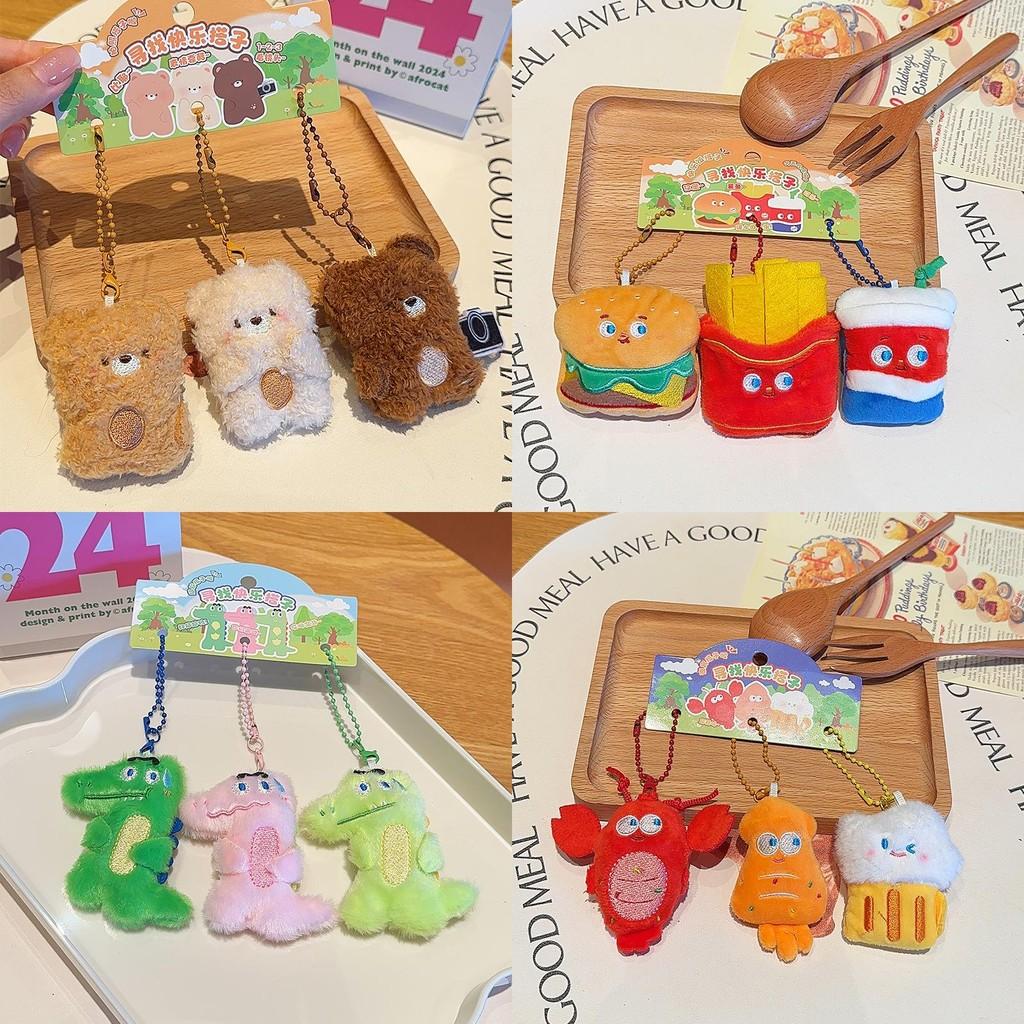 Fun Find A Partner Barbecue Donuts Burger French Fries Design Friend Pendant