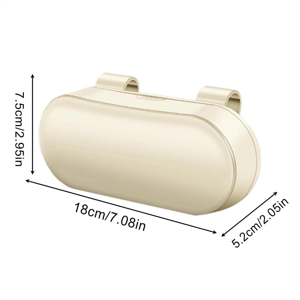 Glasses Case For Car Universal Anti-Scratch Auto Organizers Eyeglass Case For Vehicle Driving Road Trip Birthday Mother's Day