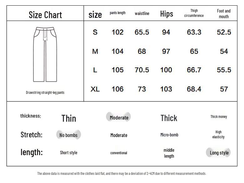 PEACEBIRD Women's Spring Velvet Straight-Leg Casual Pants