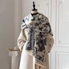 NEW Brand Women Fashion Jacquard Scarf Imitation Cashmere Soft Warm Pashmina Shawl Winter Coldproof Windproof Blanket Scarf