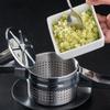Stainless Steel Vegetable Dehydrator Manual Hand Press Cabbage Squeezer for Dumpling Filling Kitchen Cooking Tool