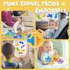 Baby Bath Toys Suction Toys for Kids,Toddler Travel Toys for Connect, Build, Create Kids Suction Fidget Toys Suction Cup Toys for Windows Building To