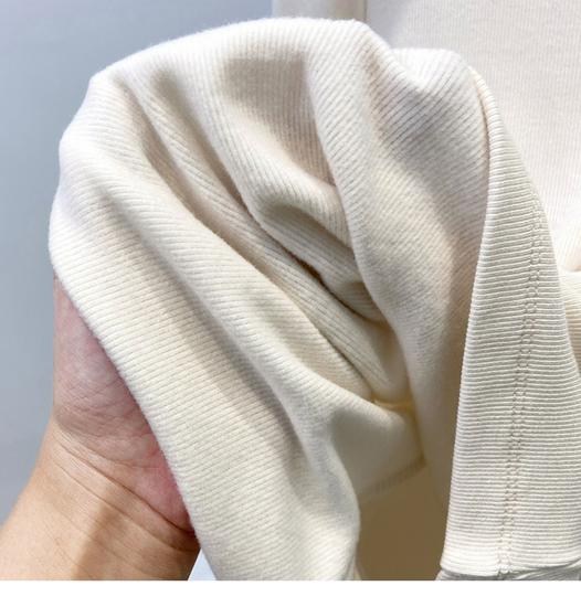 Autumn/Winter 2025 Women's Ribbed Half-High Neck Velvet-Lined Base Layer Shirt with Stand Collar