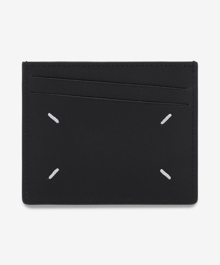 Maison Margiela 4-Stitch Slim 6-Slot Card Holder - Black / Sa1Vx0009P4745T8013