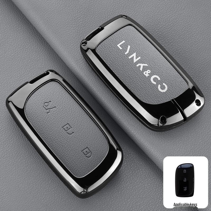 Lynk & Co Key Cover for 2022 Models: 06, 23, 01 New Energy, 05, 09 - Premium Bag & Buckle