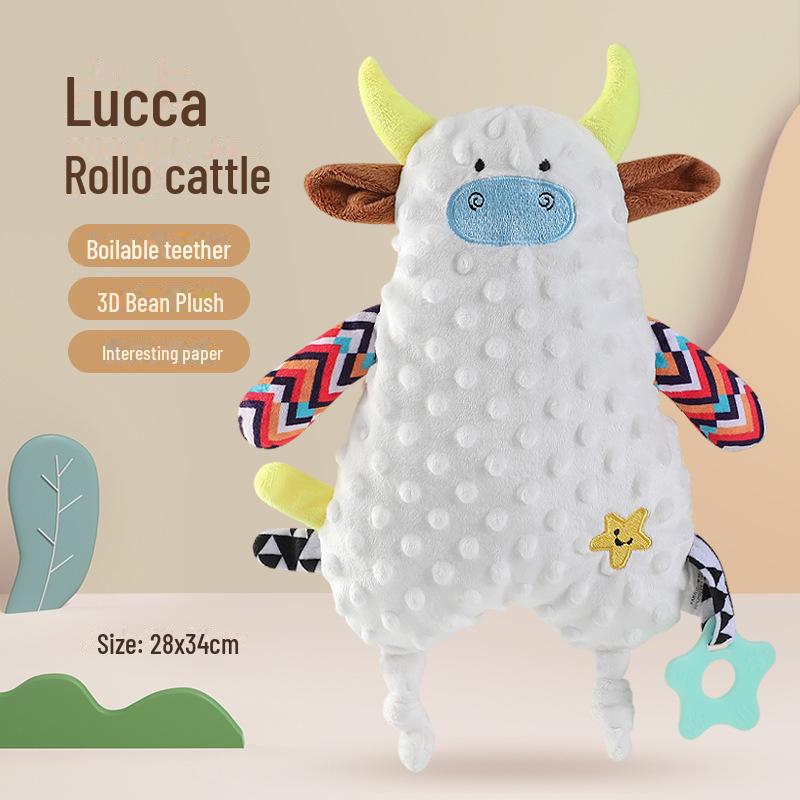 

Трансграничная детская плюшевая игрушка-животное для комфорта, полотенце и кукла для сна As Shown