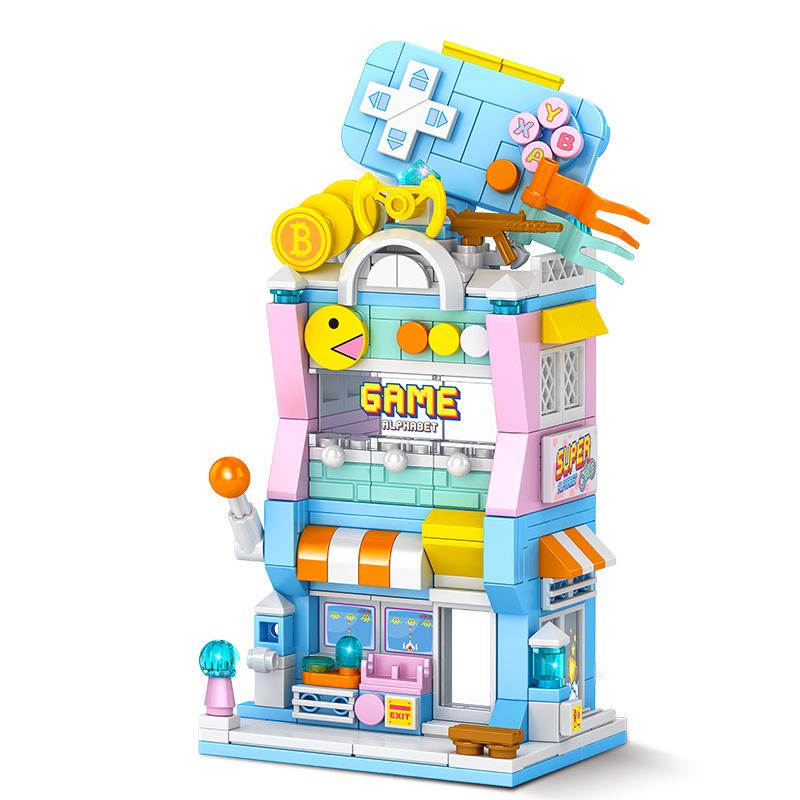 City Corner Street View Building Blocks Set, DIY Puzzle Toy, Ideal Home Decor & Must-have Holiday Gift