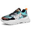 Large size country dad shoes comfortable men's thick soles heightened outdoor breathable casual sports shoes