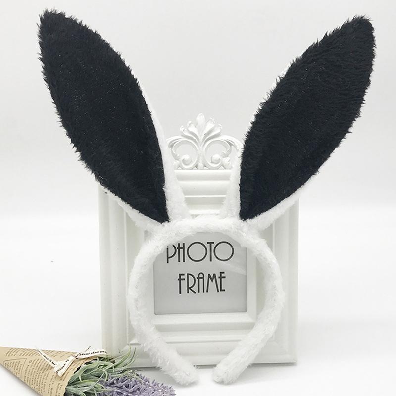 Bunny Ear Headband Prop Plush Hairband Costume Bunny Party Easter Decorations