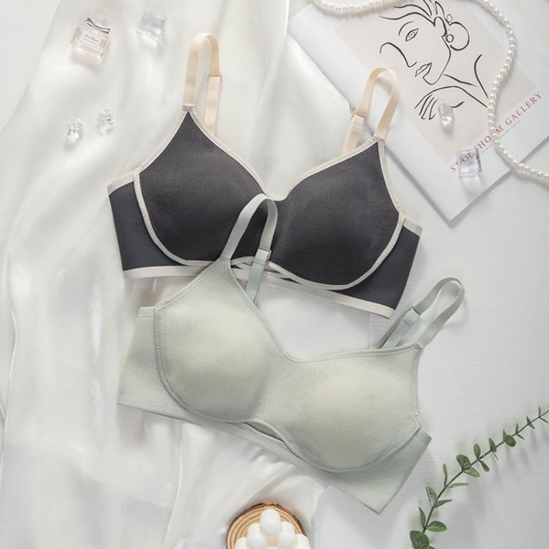Non-marking Underwear Super Breathable Non-steel Ring Underwear Ultra-thin One-piece Bra