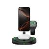 Tech-Protect Qi15W-A46 3In1 Magnetic Magsafe Wireless Charger Black