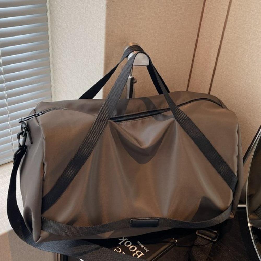 Large capacity short trip bag luggage bag men s fitness sports training bag women s yoga bag boarding bag accommodation