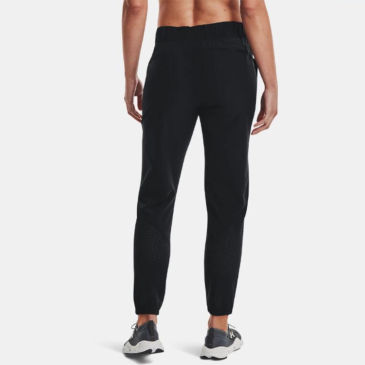Under Armour Loose Fit Lace-Up Climbing Sports Pants Women pants Black 1325806-001