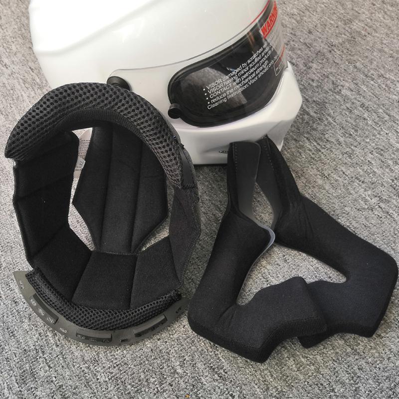 ATV-1/2/3/4/5/6/7/8 Motorcycle Helmet Lining Removable Washable Inner Pad Multiple Models ATV Motorcycle Full Face Helmet Lining