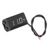Voltage Testing Meter LED Digital Display Universal for Car Motorcycle Electric Vehicle 12V‑80V