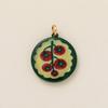Ceramic Crab, Lobster & Four-Leaf Clover Floral Copper-Plated DIY Jewelry Parts